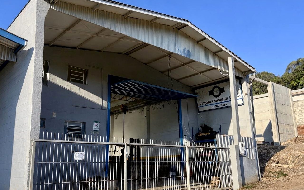 Fachada da sede da Vergani Usinagem em Caxias do Sul